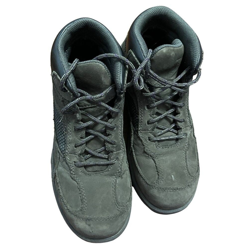 🔥 WORX by RED WING 5117 Gray Leather Work Boots Lace-Up Women’s 6.5W EUC ! 🔥